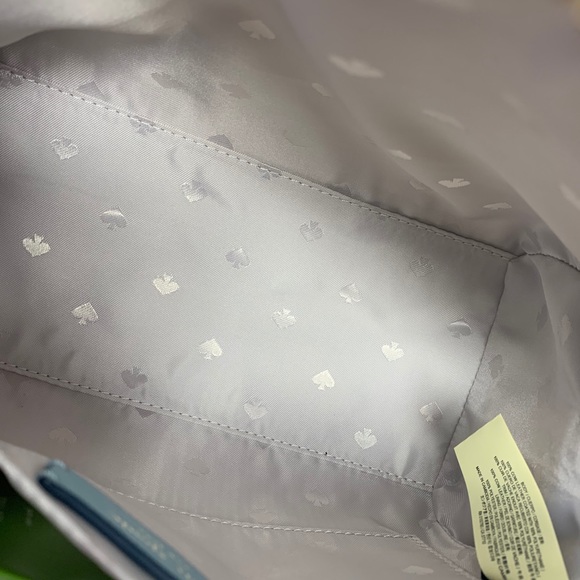 Medium dome satchel Kate spade seaside blue new - Picture 5 of 8